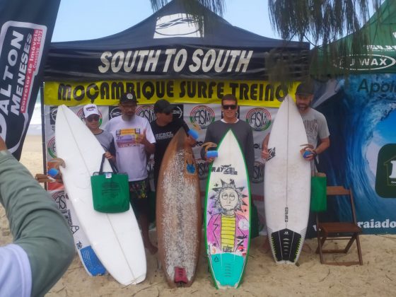 Pódio Open, Surfe Treino South to South 19, Moçambique, Florianópolis (SC). Foto: Marcelo Barbosa.