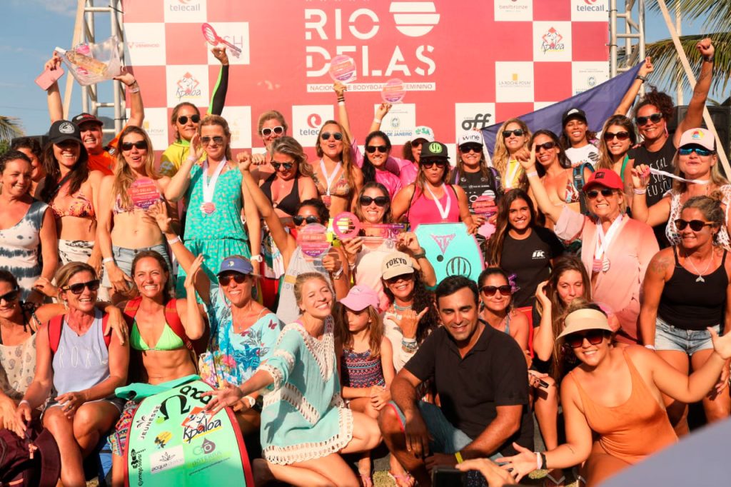Exclusivo para mulheres, Rio Delas marca um divisor de águas na história do bodyboarding brasileiro.