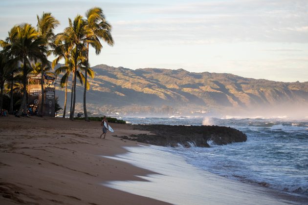 Haleiwa, North Shore de Oahu, Havaí. Foto: WSL / Keoki.