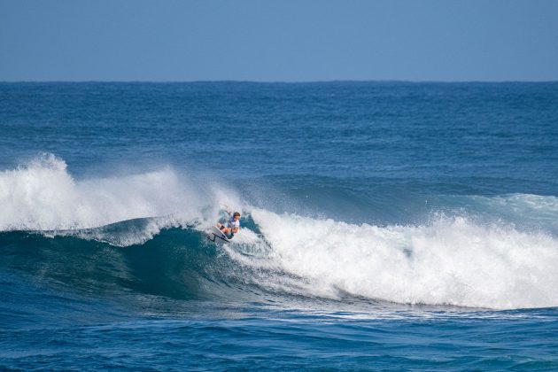 Finn McGill, Vans World Cup of Surfing, Sunset, North Shore de Oahu, Havaí. Foto: WSL / Keoki.