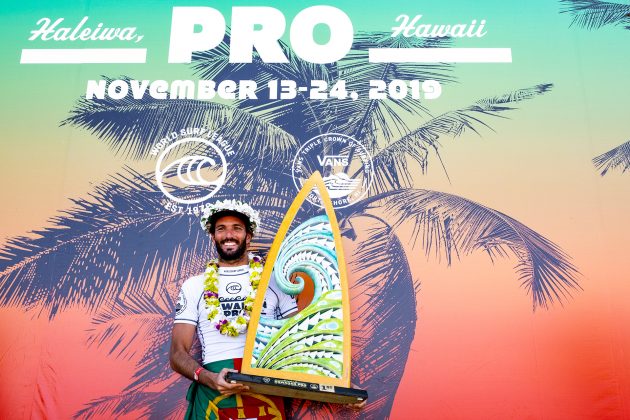 Frederico Morais, Hawaiian Pro 2019, Haleiwa, North Shore de Oahu, Havaí. Foto: WSL / Keoki.