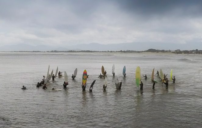 Celebração da Nona Reserva Mundial de Surf, Guarda do Embaú (SC). Foto: Plínio Bordin.