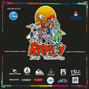 Cartaz do Rat Boy Surf Challenge 2019.