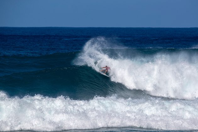 Jorgann Couzinet, Vans World Cup of Surfing, Sunset, North Shore de Oahu, Havaí. Foto: WSL / Heff.