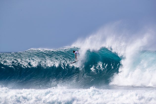 Kiron Jabour, Vans World Cup of Surfing, Sunset, North Shore de Oahu, Havaí. Foto: WSL / Heff.