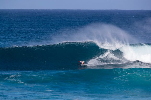 Finn McGill, Vans World Cup of Surfing, Sunset, North Shore de Oahu, Havaí. Foto: WSL / Heff.