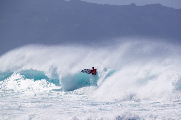 Alejo Muniz, Vans World Cup of Surfing, Sunset, North Shore de Oahu, Havaí. Foto: WSL / Heff.
