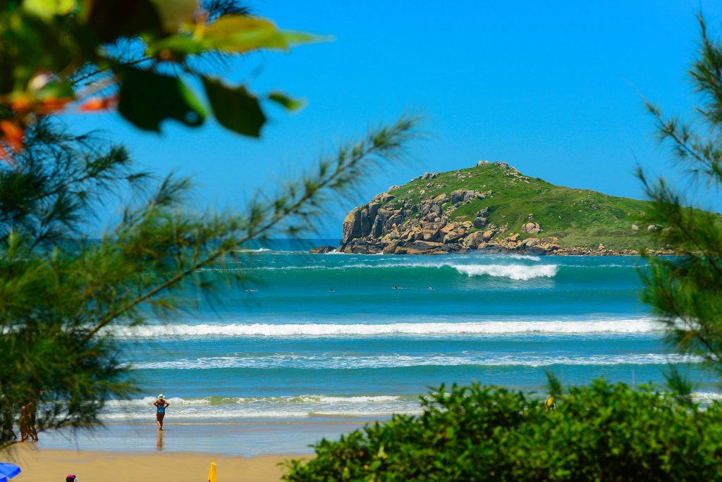 Praia da Vila, Imbituba (SC). Foto arquivo: