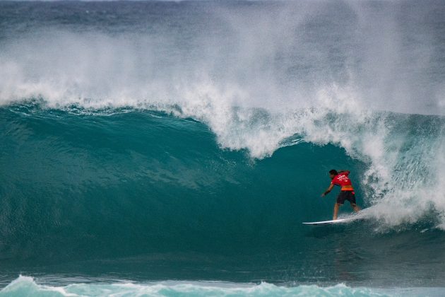 Michel Bourez, Vans World Cup of Surfing, Sunset, North Shore de Oahu, Havaí. Foto: WSL / Keoki.
