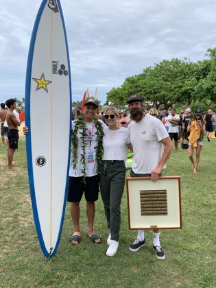 Ezekiel Lau, The Eddie Aikau Invitational 2019, Waimea Bay, North Shore de Oahu, Havaí. Foto: Fernando Iesca.