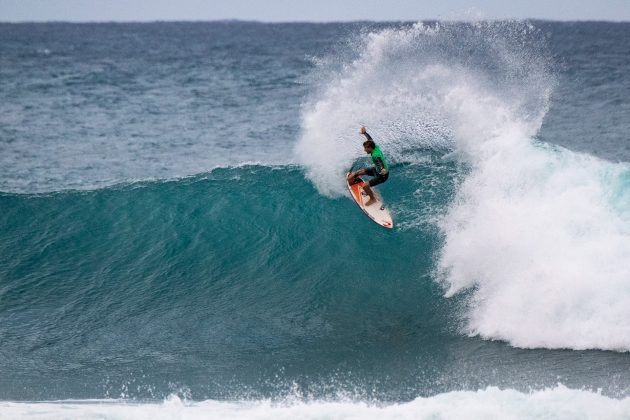Matthew McGillivray, Vans World Cup of Surfing, Sunset, North Shore de Oahu, Havaí. Foto: WSL / Keoki.