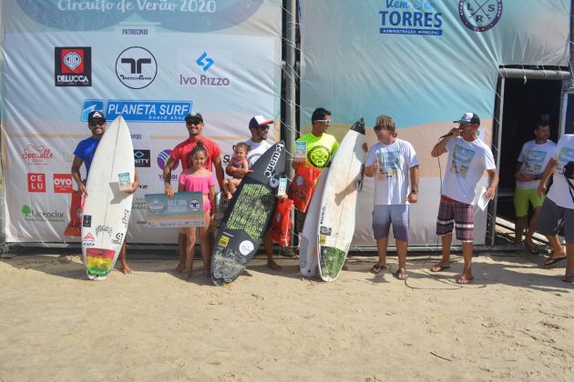 Pódio Open, Guarita Eco Festival 2020, Torres (RS). Foto: Torrica Photo Surf Club.