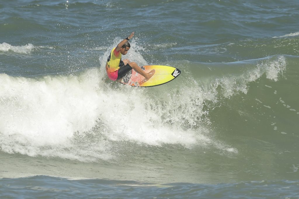 Antonio Vitorino é um dos nomes fortes do Surf Talentos.