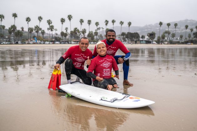 Davi Teixeira, AmpSurf ISA Para Surfing Championship 2020, La Jolla, Califórnia (EUA). Foto: ISA / Jimenez.