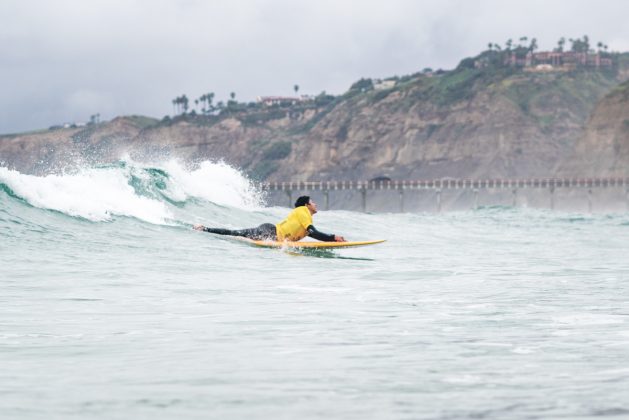 Monique Oliveira, AmpSurf ISA Para Surfing Championship 2020, La Jolla, Califórnia (EUA). Foto: ISA / Evans.