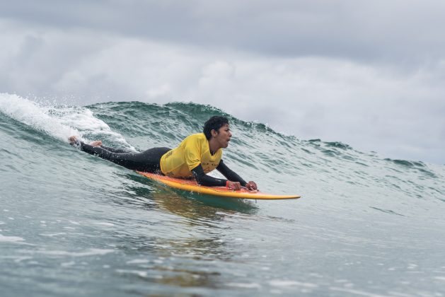 Monique Oliveira, AmpSurf ISA Para Surfing Championship 2020, La Jolla, Califórnia (EUA). Foto: ISA / Evans.
