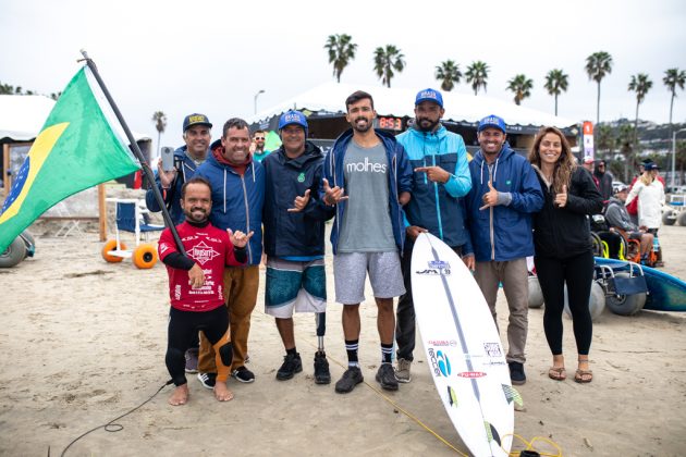 Equipe brasileira, AmpSurf ISA Para Surfing Championship 2020, La Jolla, Califórnia (EUA). Foto: ISA / Jimenez.