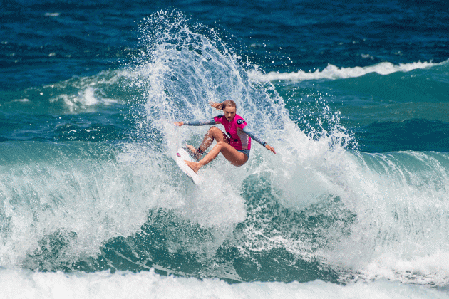 Macy Callaghan, Surfest Newcastle Pro 2020, Merewether Beach, Austrália. Foto: WSL / Tom Bennett.