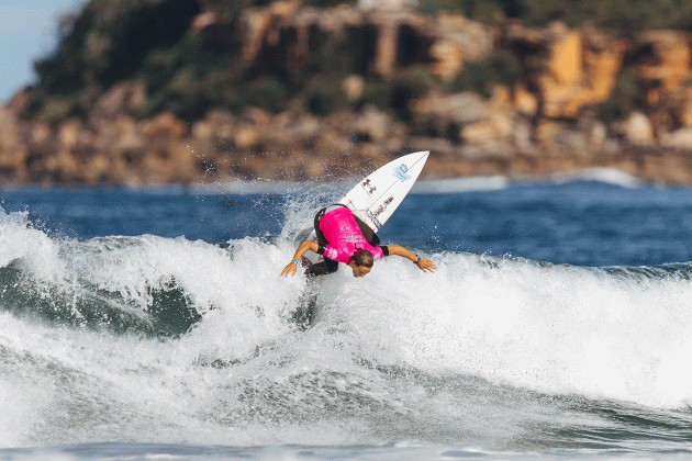 Sally Fitzgibbons, Sydney Surf Pro 2020, Manly Beach, Austrália. Foto: WSL / Matt Dunbar.