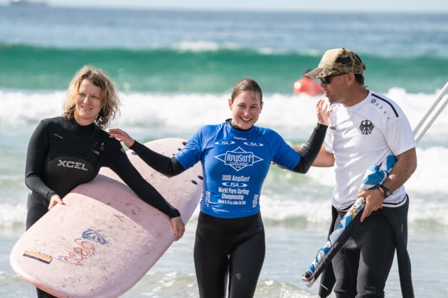 Eva Lischka, ISA Para Surfing Championship 2020, La Jolla, Califórnia (EUA). Foto: ISA / Jimenez.