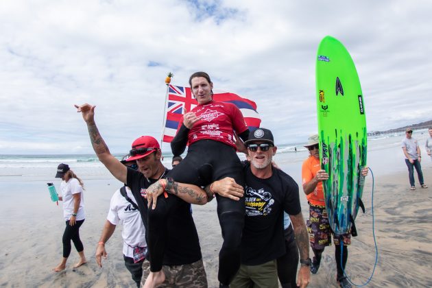 Colin Cook, AmpSurf ISA Para Surfing Championship 2020, La Jolla, Califórnia (EUA). Foto: ISA / Jimenez.