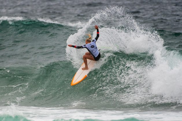 Yolanda Hopkins, Surfest Newcastle Pro 2020, Merewether Beach, Austrália. Foto: WSL / Tom Bennett.