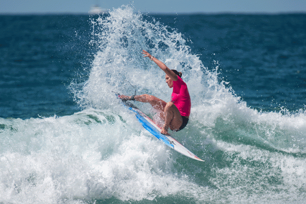 Carissa Moore, Sydney Surf Pro 2020, Manly Beach, Austrália. Foto: WSL / Smith.