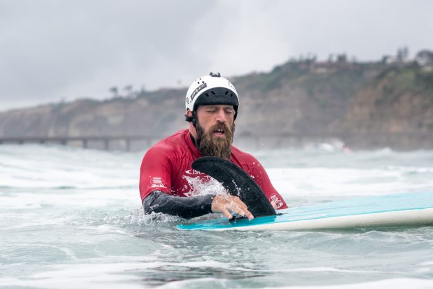 Joshua Loya, AmpSurf ISA Para Surfing Championship 2020, La Jolla, Califórnia (EUA). Foto: ISA / Evans.