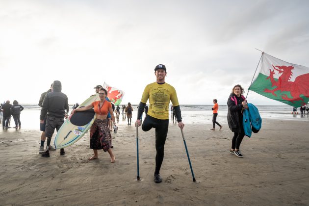 Llywelyn Williams, AmpSurf ISA Para Surfing Championship 2020, La Jolla, Califórnia (EUA). Foto: ISA / Evans.
