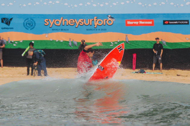 Julian Wilson, Sydney Surf Pro 2020, Manly Beach, Austrália. Foto: WSL / Matt Dunbar.