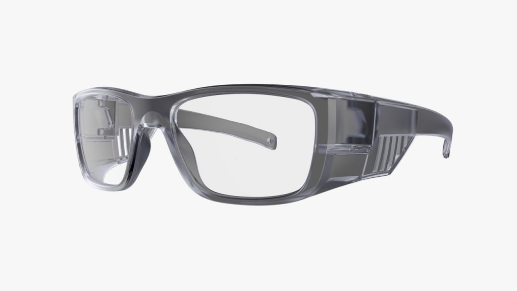 Óculos HB de proteção para equipes médicas.