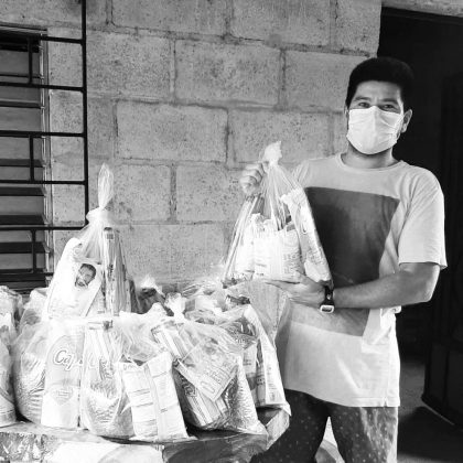 Doações El Salvador, Américas Unidas. Foto: Samuel Gonzalez.
