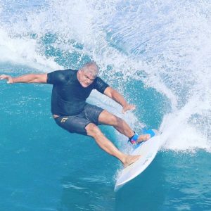 Nome influente na história do surfe capixaba, Nelson Ferreira é o novo vice-presidente da chapa.