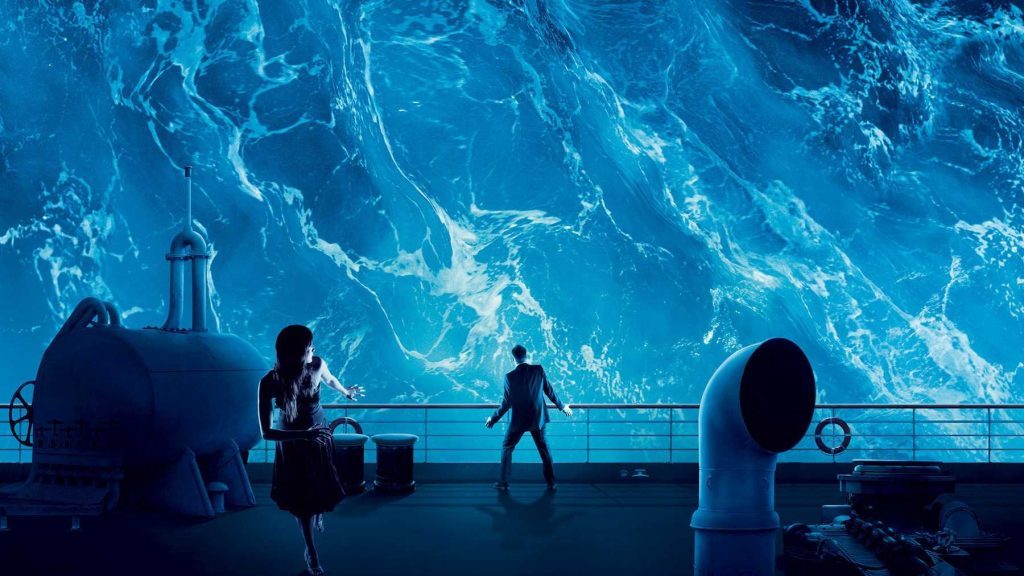 Imagem do filme Poseidon, de 2006, remake do clássico de 1972.