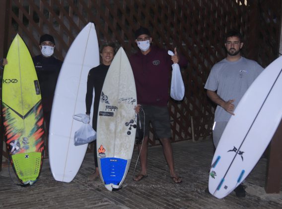 Pódio Local,  Kids Like Surfing 2020, Joaquina, Florianópolis (SC). Foto: Basilio Ruy/P.P07.
