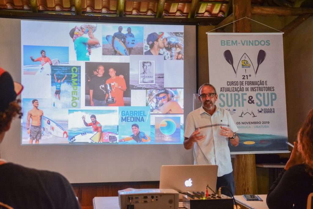 Fundador do SID (Surf Injury Data), Marcelo Baboghluian foi novamente um dos palestrantes. Foto arquivo: