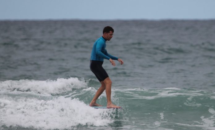Marcelo Foguinho, 1º Surfe Treino de Longboard, Ouvidor, Garopaba (SC). Foto: @funcionalsurfkids.