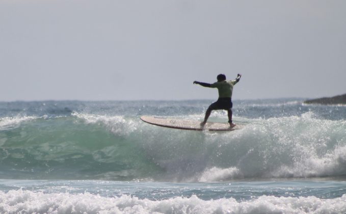 Paulo Costa, 1º Surfe Treino de Longboard, Ouvidor, Garopaba (SC). Foto: @funcionalsurfkids.