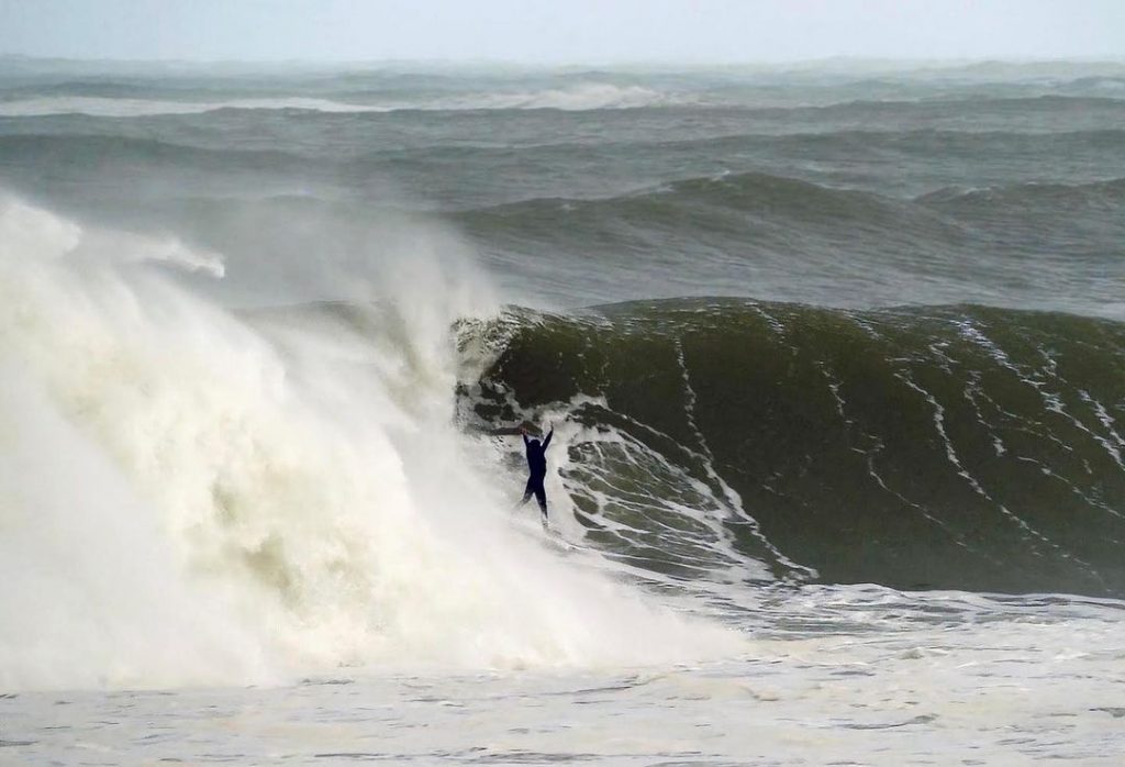 Natxo Gonzalez e seu momento de glória em Mundaka.