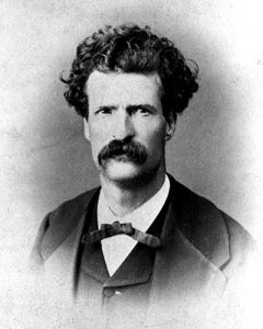 Mark Twain é um escritores mais notórios da história dos EUA.
