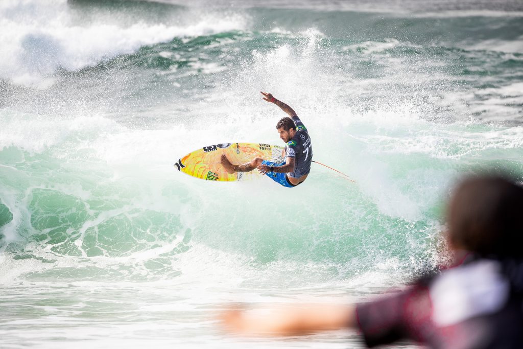 Filipe Toledo vence com o maior somatório do dia até o momento. Foto de arquivo.