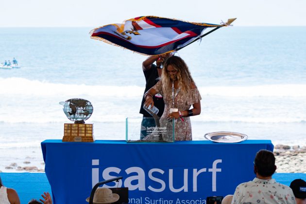 Cerimônia de abertura, Surf City El Salvador ISA World Surfing Games 2021. Foto: ISA / Ben Reed.