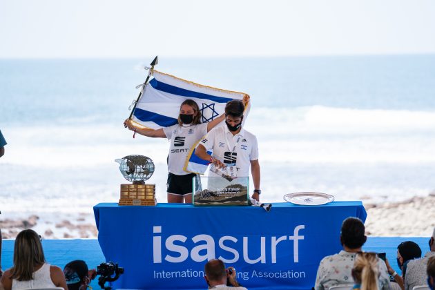 Cerimônia de abertura, Surf City El Salvador ISA World Surfing Games 2021. Foto: ISA / Pablo Franco.