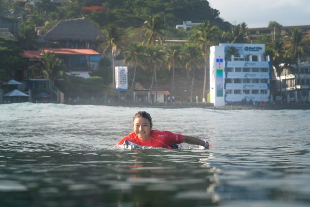 Shino Matsuda, Surf City El Salvador ISA World Surfing Games 2021, El Sunzal. Foto: ISA / Evans.