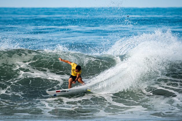 Ramzi Boukhiam, Surf City El Salvador ISA World Surfing Games 2021, La Bocana. Foto: ISA / Ben Reed.