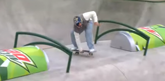 Protesto no skate