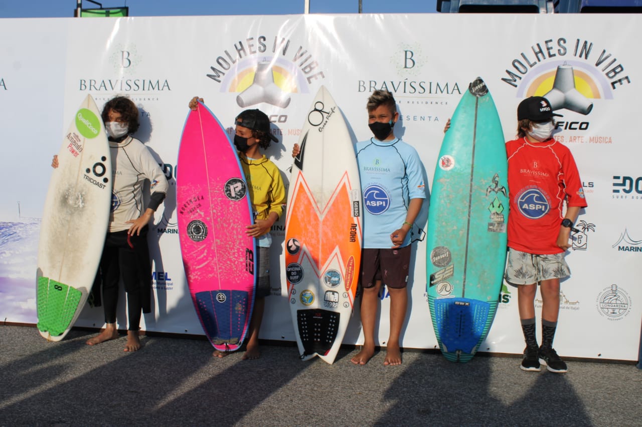 Evento reuniu talentos do surfe catarinense.