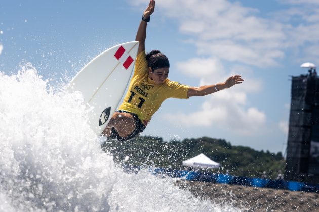 Daniella Rosas, Jogos Olímpicos 2021, Tsurigasaki Beach, Ichinomiya, Chiba, Japão. Foto: ISA / Sean Evans.