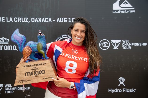 Malia Manuel, Open Mexico 2021, Barra de la Cruz, México. Foto: WSL / Heff.
