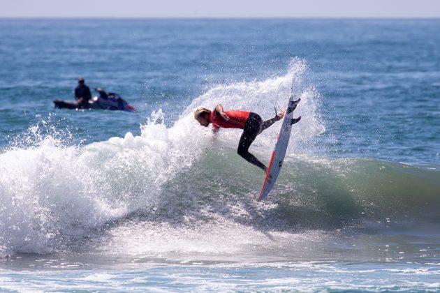 Kolohe Andino, US Open of Surfing 2021, Huntington Beach, Califórnia (EUA). Foto: WSL / Morris.
